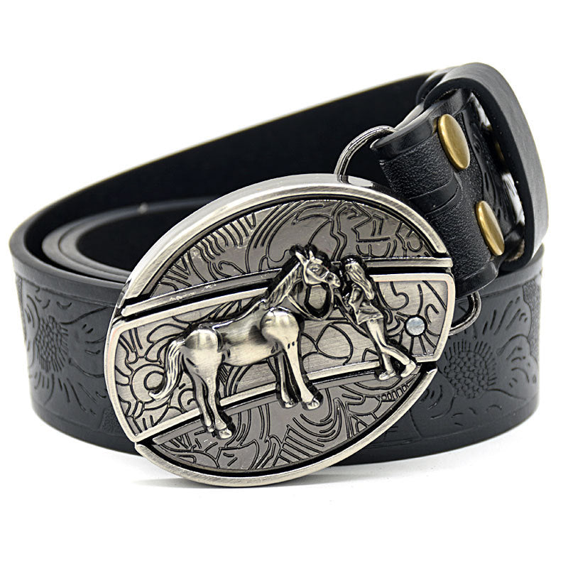 🎁👍Cinturón en relieve para hombre con cuchillo incorporado