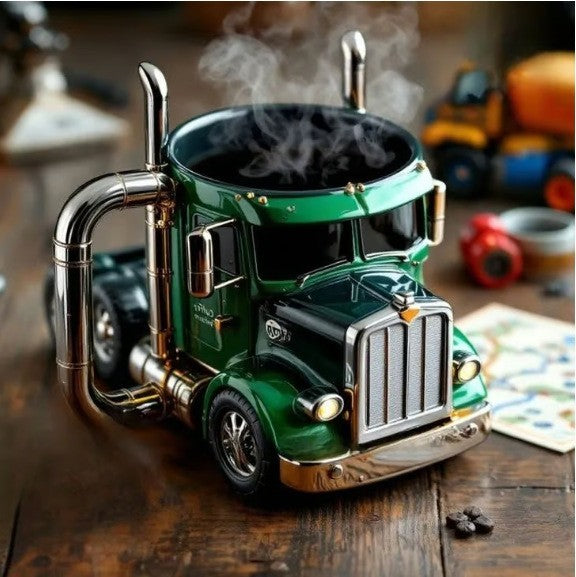 🚛Ručně vyráběné hrnky na kávu pro kamiony