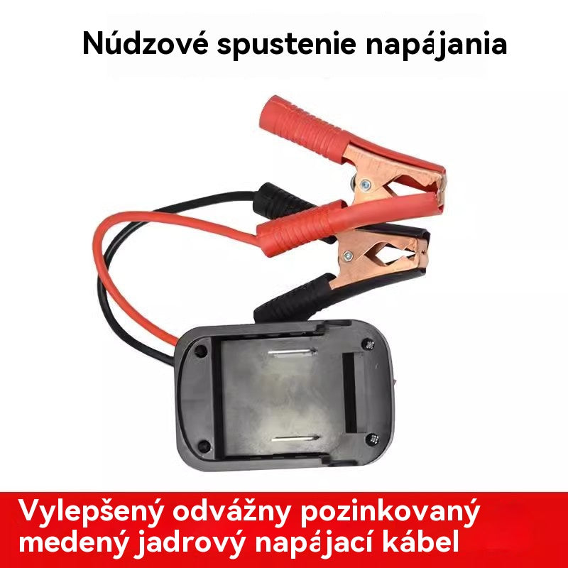 🚗🧰Multifunkčný konvertor skokového spustenia autobatérie【(Dual USB Interface)】