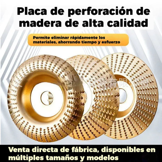⚙️🧰【50 % de descuento】 Disco multifuncional para dar forma a la lijadora angular para madera