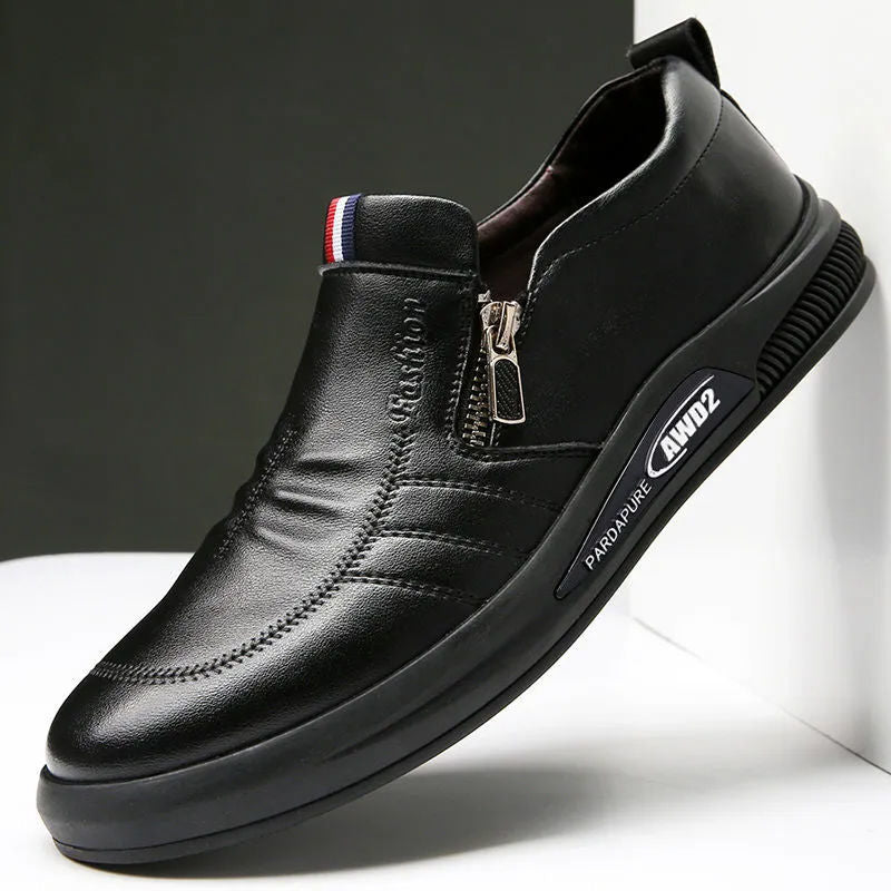 👞(buty męskie)【39-44】 2025 nowe buty biznesowe na co dzień, miękka podeszwa i miękka skóra, wygodne i mocne