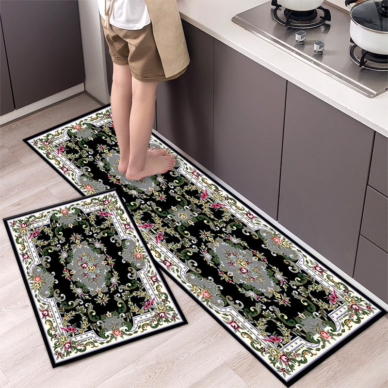 💥49% zľava 【40*60cm+40*120cm】🌺Protišmykový kuchynský koberec Dlhý savý kuchynský koberec