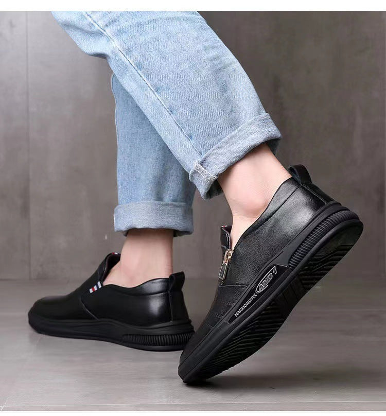 👞(buty męskie)【39-44】 2025 nowe buty biznesowe na co dzień, miękka podeszwa i miękka skóra, wygodne i mocne