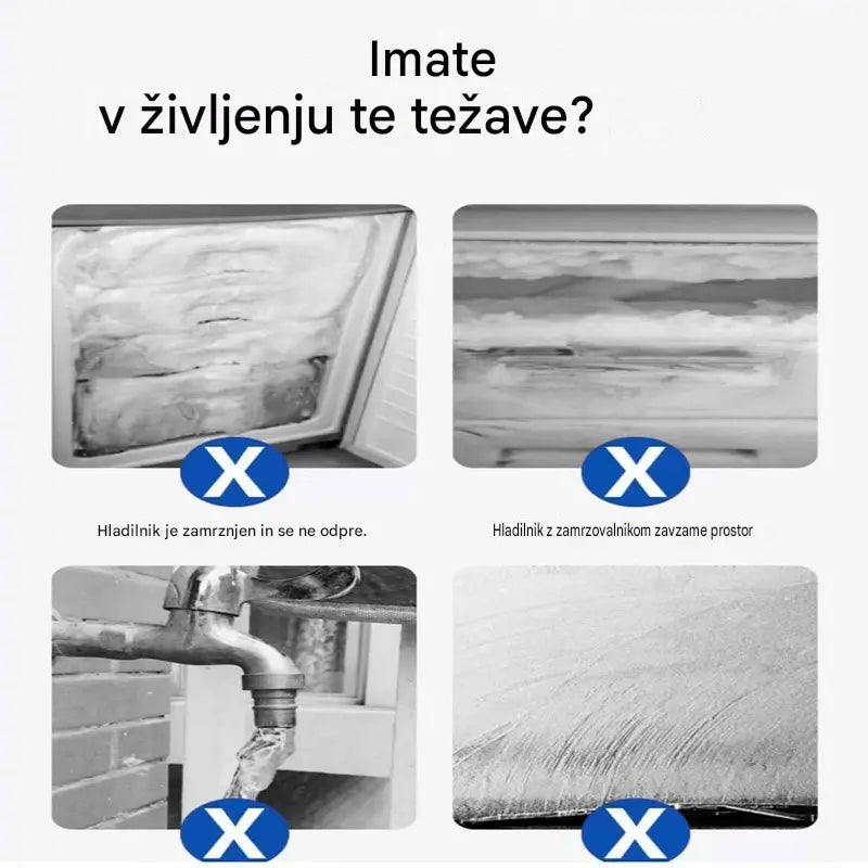 🔥🧊【Kupite 1, dobite 1 gratis】❄️Sprej za odmrzovanje in odstranjevanje ledu iz hladilnika