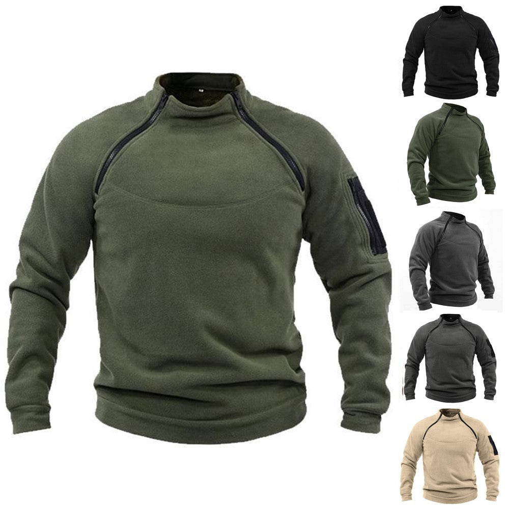 🧔♂️【S-4XL】Męski, ciepły T-shirt outdoorowy na jesień i zimę z długimi rękawami
