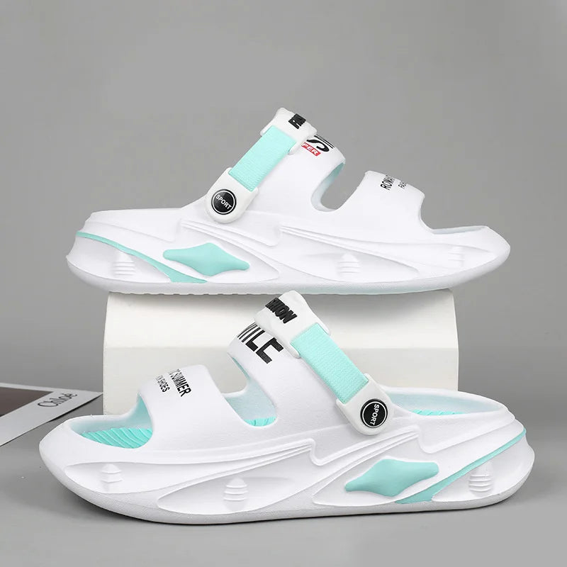 【36-45】 2024 nové protiskluzové sandály se silnou podrážkou 3619608