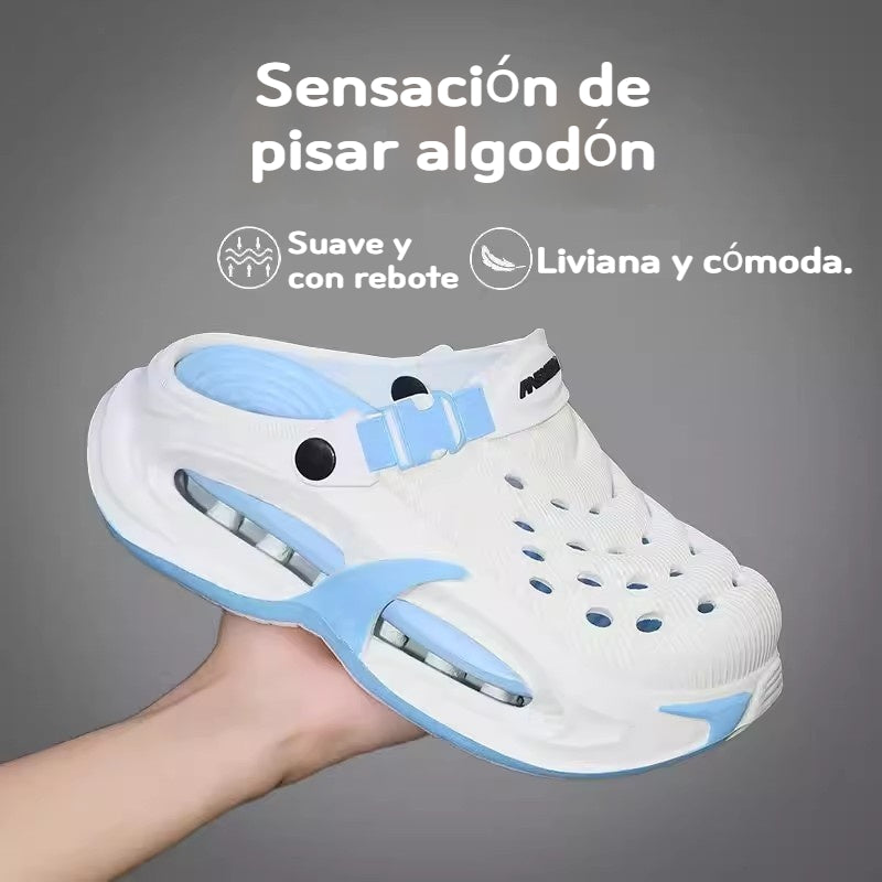 👟50% POPUST🌬️Moški večnamenski sandali 2 v 1: debel podplat iz EVA, nedrseči, izjemno lahki in zračni🏃♂️