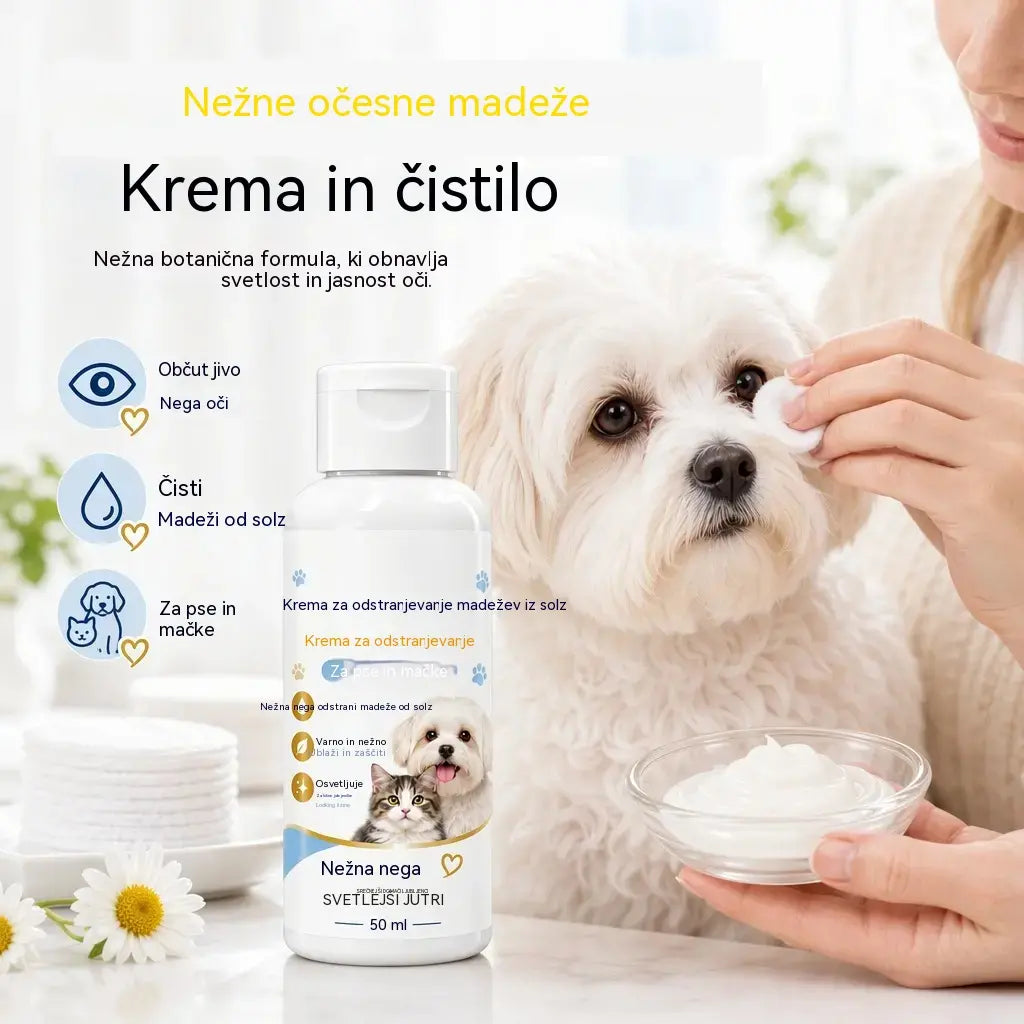 🐶Krema za odstranjevanje madežev od solz pri hišnih ljubljenčkih