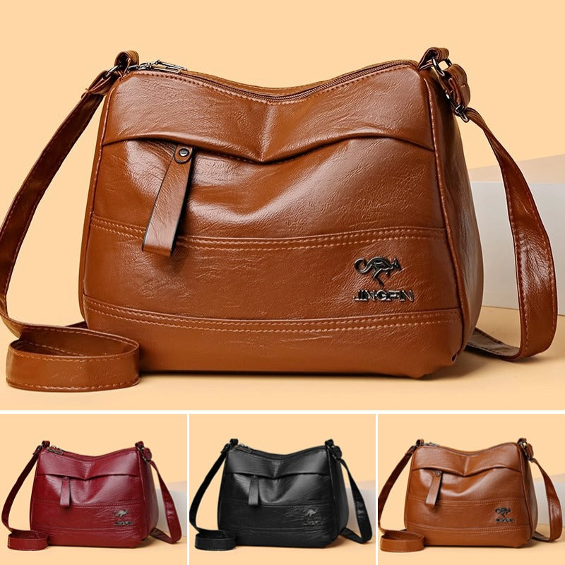✨️【Kup 1, a 1 otrzymasz gratis】👜Nowy model, wielowarstwowa torba na ramię w stylu retro o dużej pojemności, modna i wszechstronna