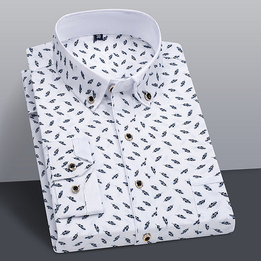🔥🎉【S-5XL】👕 Nowa, oddychająca koszula biznesowa męska w stylu casual