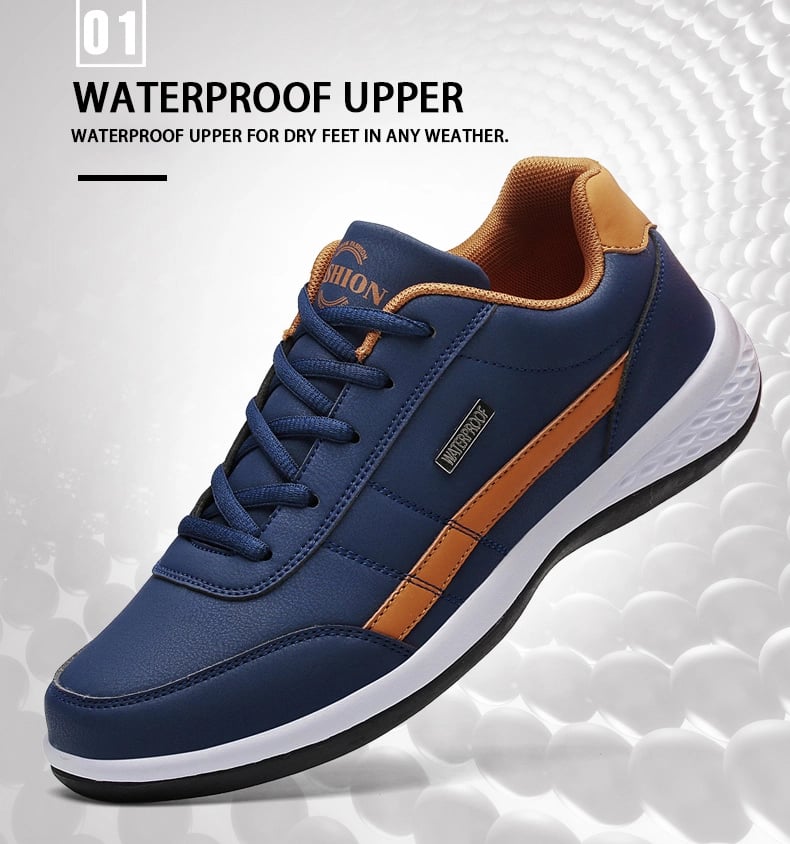 ✨(buty męskie)【38-48】 2025 nowe męskie wygodne skórzane buty sportowe