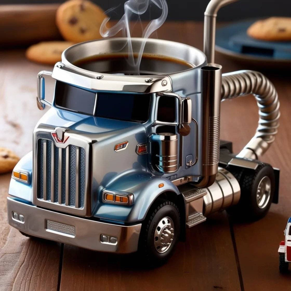 🚛Ručně vyráběné hrnky na kávu pro kamiony