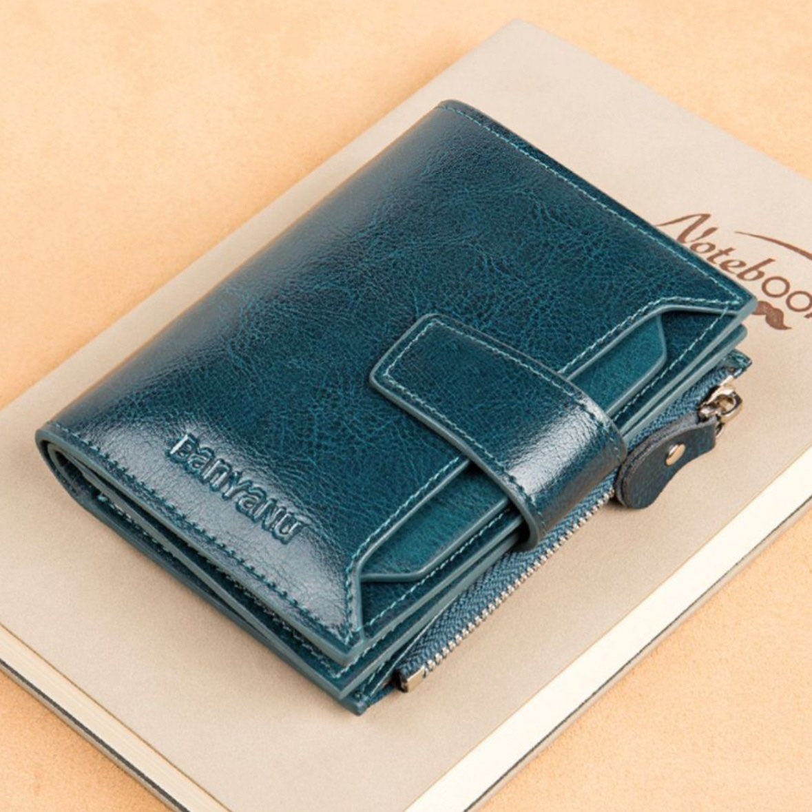 🔥Nowy portfel damski na wiosnę i lato, wieloprzegródkowy, z miejscem na kartę