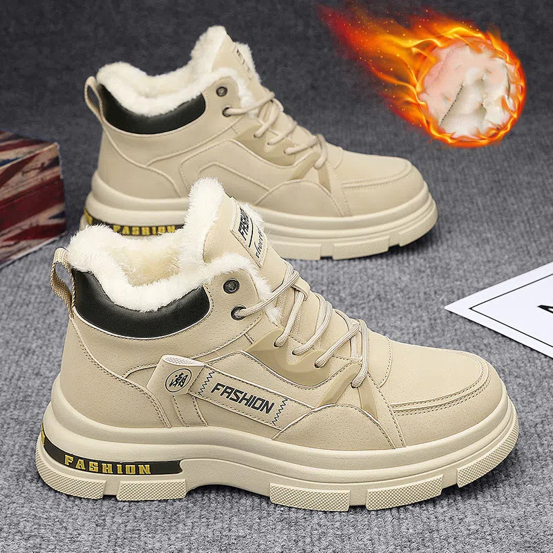 🔥🔥👞【39-44】2024 nowe męskie zimowe, pogrubione, aksamitne, ciepłe buty Martin