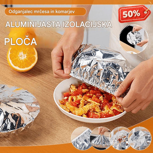 📢📢 50 % POPUST!⏰【100 kosov】 Izolacijski pokrov iz aluminijaste folije