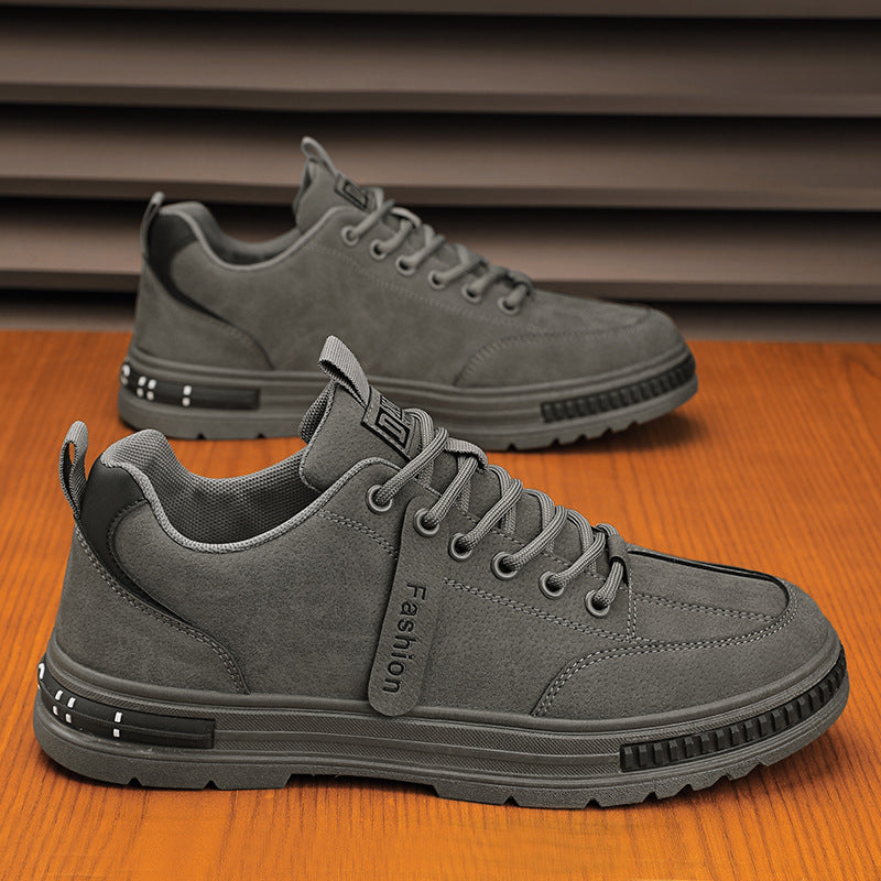 (Buty męskie) 🎉【39-44】Męskie miękkie skórzane trampki