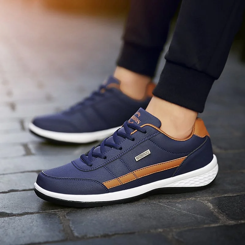 ✨(buty męskie)【38-48】 2025 nowe męskie wygodne skórzane buty sportowe