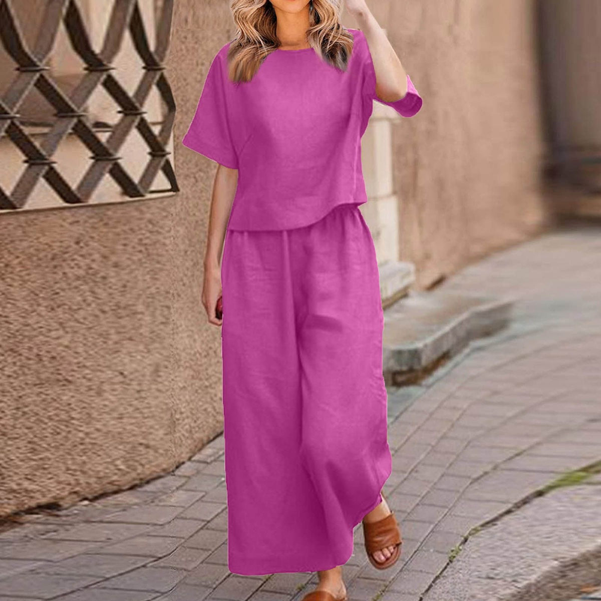 đ§„ă Sâ2XLăElegante conjunto de dos piezas para mujer â Holgado y cĂłmodo đ