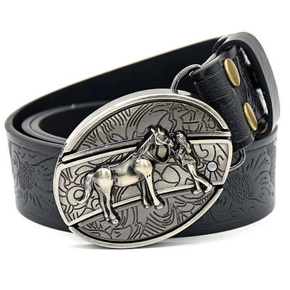 🎁👍Cinturón en relieve para hombre con cuchillo incorporado