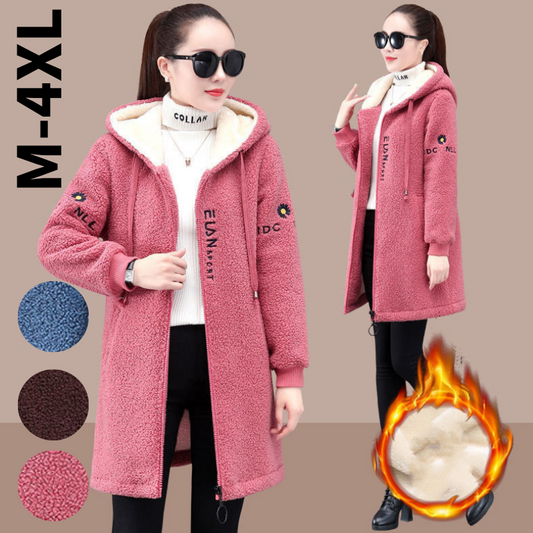 🌺【M-4XL】Nowa zimowa kurtka typu sherpa oraz aksamitna i pogrubiona bawełniana kurtka