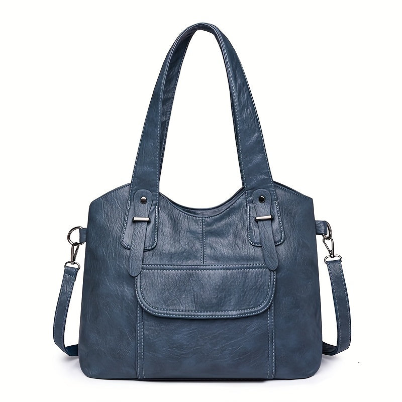 👜Nuevo bolso retro de hombro para mujer de cuero natural, disponible en seis colores💓