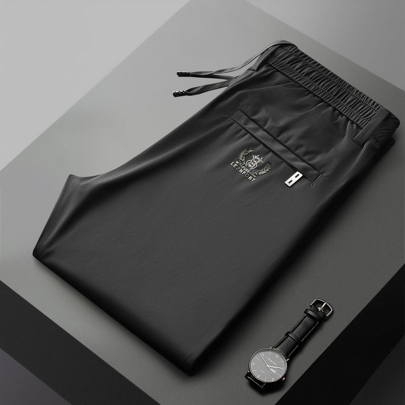 【40-115 kg】🔥Nowe spodnie z elastycznego jedwabiu na wiosnę i lato 2025