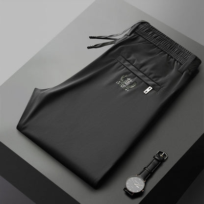 【40-115kg】🔥Nove raztegljive svilene hlače iz ledu za pomlad in poletje 2025