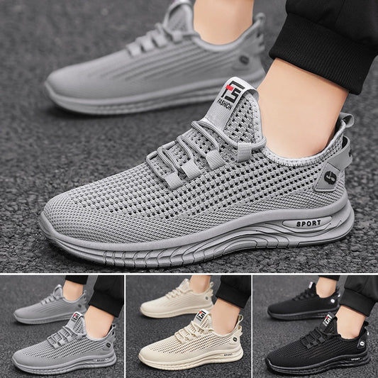 【30% ZNIŻKI】👟【39-44】Męskie wygodne, oddychające, siateczkowe, antypoślizgowe, modne buty casualowe