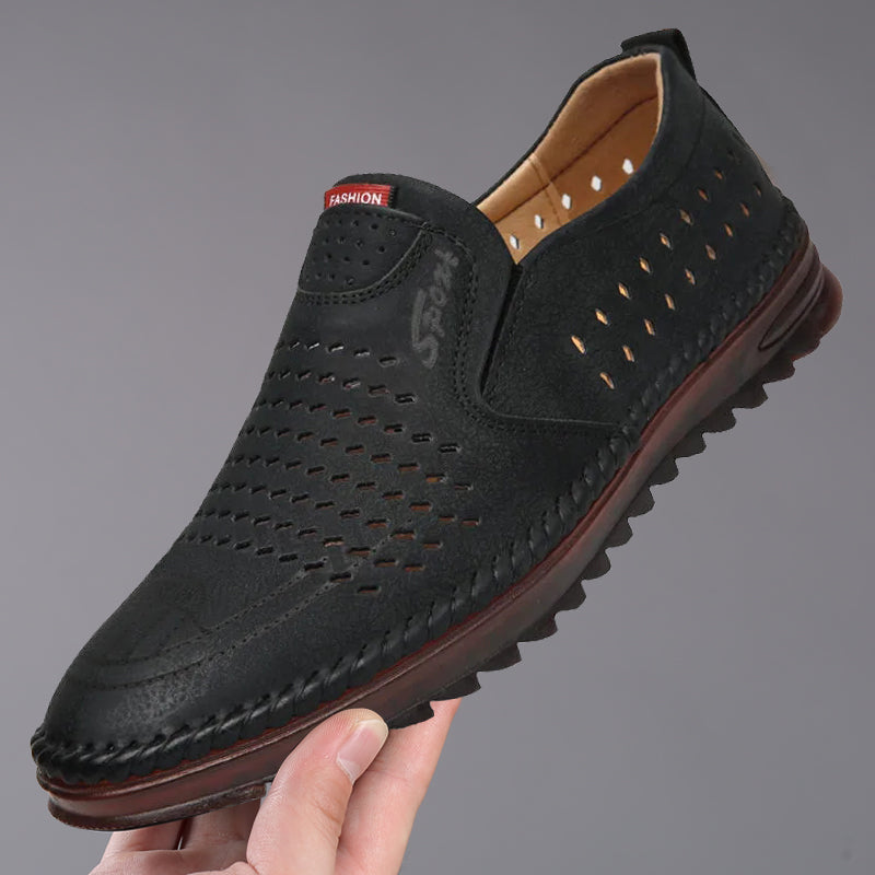 【39-44】Męskie, ręcznie robione buty outdoorowe z prawdziwej skóry