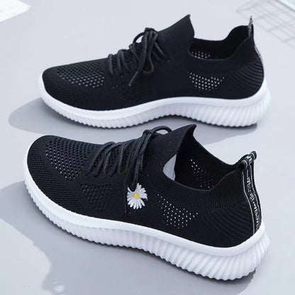 ✨【35-40】 2025 letnie nowe damskie oddychające buty sportowe, lekkie i przewiewne