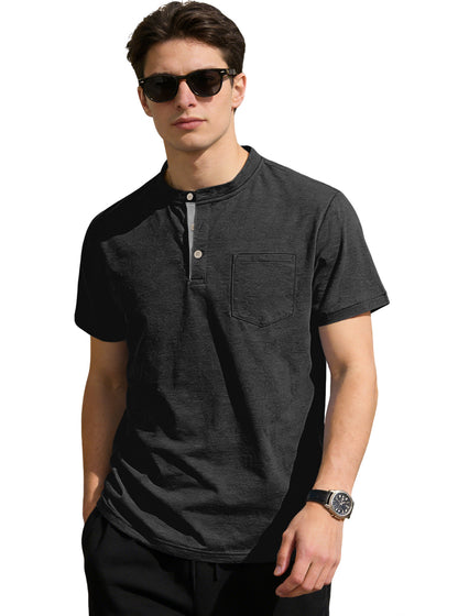 👔 Stylowy męski T-shirt w stylu casual na lato