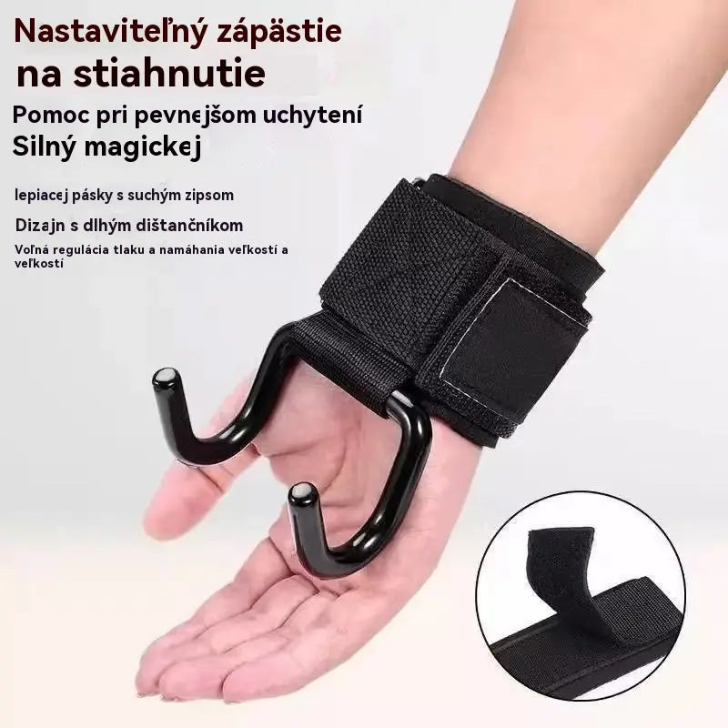 💪【Kúpte 2 kusy a získajte 2 zadarmo】🔥Výborný výpredaj🔥Opora zápästia s hákom