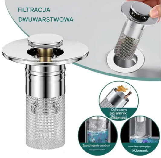 🔥 Kup 1, a 1 dostaniesz gratis 🔥💧 Uniwersalny filtr ze stali nierdzewnej