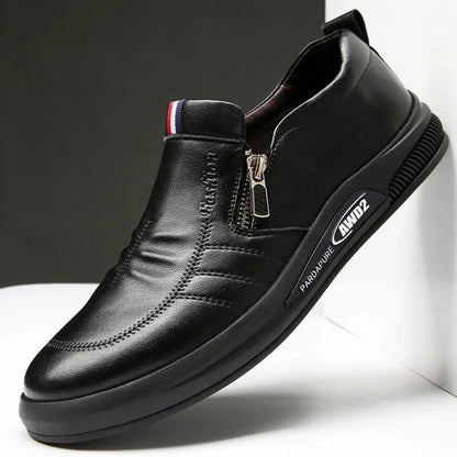 👞（buty męskie）【39-44】 2025 nowe buty biznesowe na co dzień, miękka podeszwa i miękka skóra, wygodne i mocne
