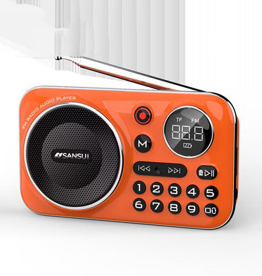 Radio Bluetooth F21, można włożyć płytę U, przenośny odtwarzacz muzyczny, można włożyć słuchawki, słuchać radia
