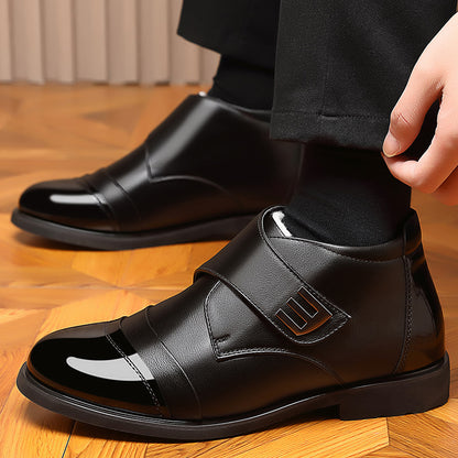 🏆【38-44】🔥Zimowe buty bawełniane z podszewką z polaru, buty casualowe w stylu brytyjskim