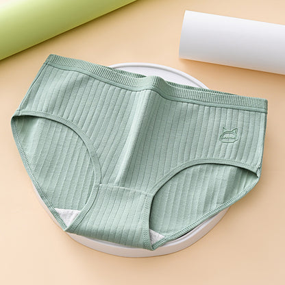 ✨️🩲 (Paquete de 7) Bragas femeninas de cintura alta, diseño sencillo y elegante, antibacterianas, aptas para mujeres de 35 a 100 kg