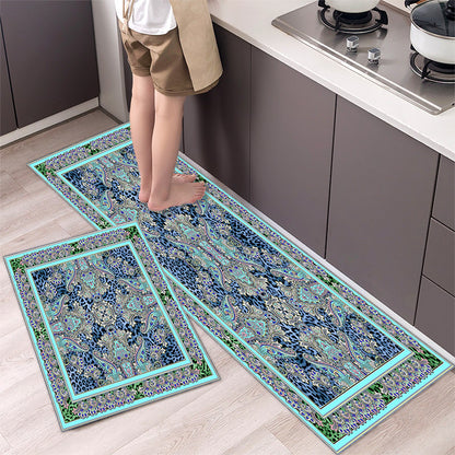 💥49% zľava 【40*60cm+40*120cm】🌺Protišmykový kuchynský koberec Dlhý savý kuchynský koberec