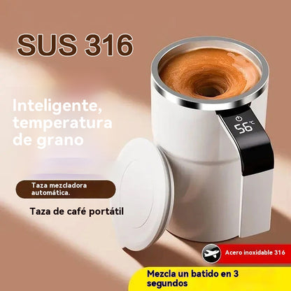 ☕🔋Set kavnih skodelic za ponovno polnjenje z avtomatskim magnetnim mešalom⚡