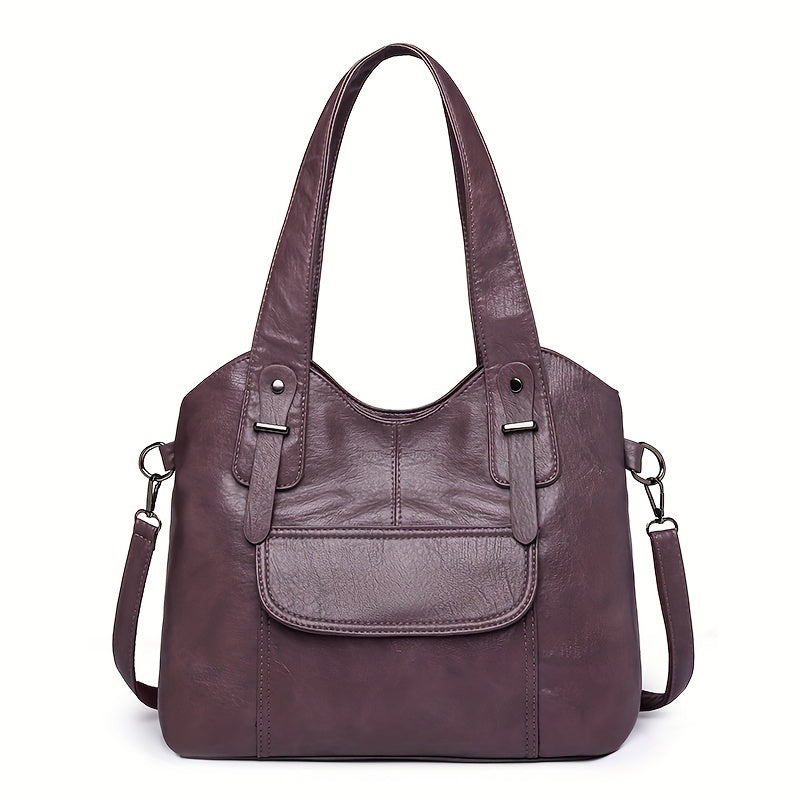 👜Nuevo bolso retro de hombro para mujer de cuero natural, disponible en seis colores💓