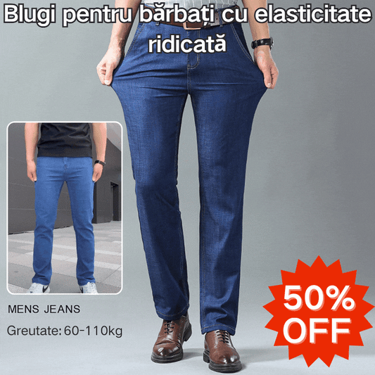 🔥🔥 【60-110 kg】👖👖 Jeansy męskie, proste, codzienne, uniwersalne, w dużych rozmiarach