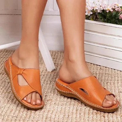 🔥【35-43】👡Új divatos, lezser és kényelmes puha talpú strandpapucs nőknek