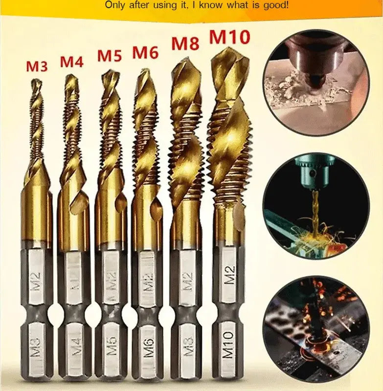 🔥【Kupite 6, dobite 6 brezplačno (12 kosov)】🧰🔩 Komplet večnamenskih svedrov
