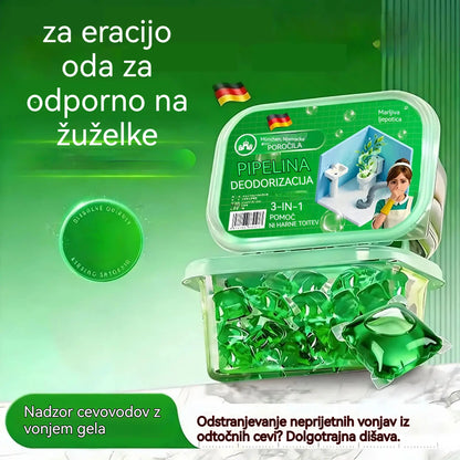 3 škatle (150 kapsul) za samo 24€ – 🔥🎉 Razprodano! 30.000 ljudi je že kupilo 🎉. Bioencimske kapsule za odstranjevanje vonjav iz kanalizacije.