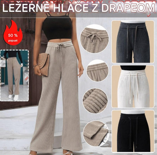 🔥【M-3XL】【40-110KG】👖Nove ženske elastične ohlapne hlače