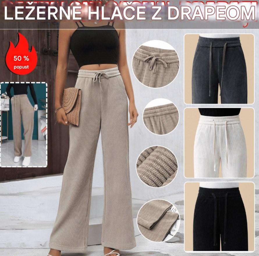 🔥【M-3XL】【40-110KG】👖Nove ženske elastične ohlapne hlače