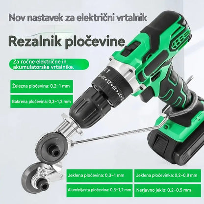 🔧 Nastavek za električni vrtalnik 🔩 Spremenite svoj električni vrtalnik v orodje za rezanje.