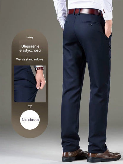 🔥👖【45-100kg】Wysokiej jakości spodnie męskie, super elastyczne, bez dziur, wygodne w noszeniu, bez deformacji!