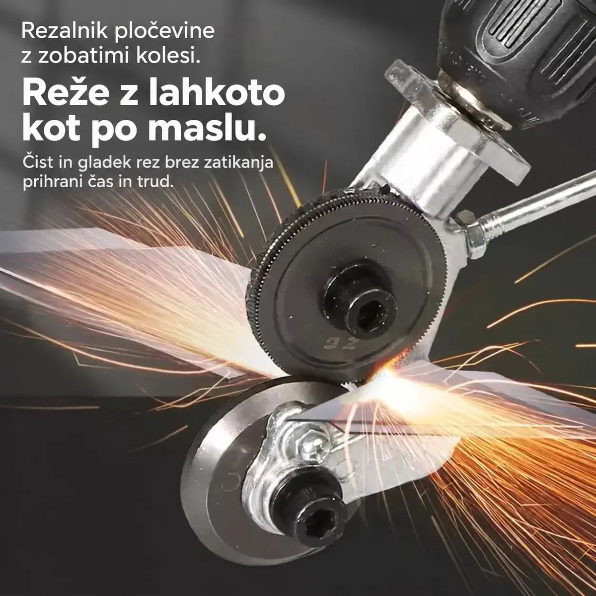 🔧 Nastavek za električni vrtalnik 🔩 Spremenite svoj električni vrtalnik v orodje za rezanje.