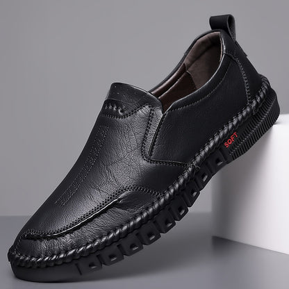 🏆👞【39-44】2026 Męskie buty sportowe na co dzień, wykonane z prawdziwej skóry, z miękką podeszwą, antypoślizgowe, oddychające